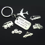 Travelling Keyring - Keyrings by Belle Fever