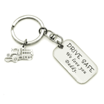 Travelling Keyring - Keyrings by Belle Fever