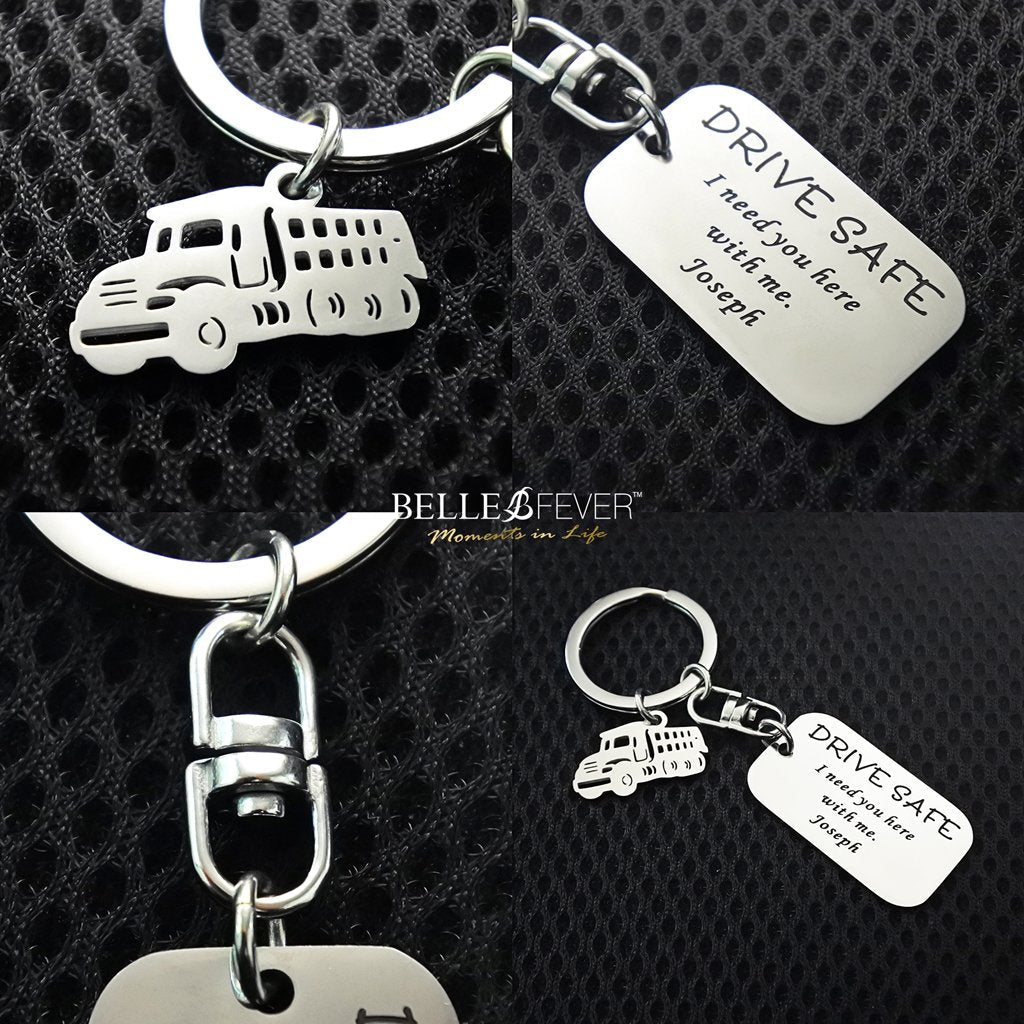 Travelling Keyring - Keyrings by Belle Fever