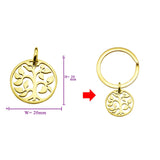 Tree Charm for Keyrings - Keyrings by Belle Fever