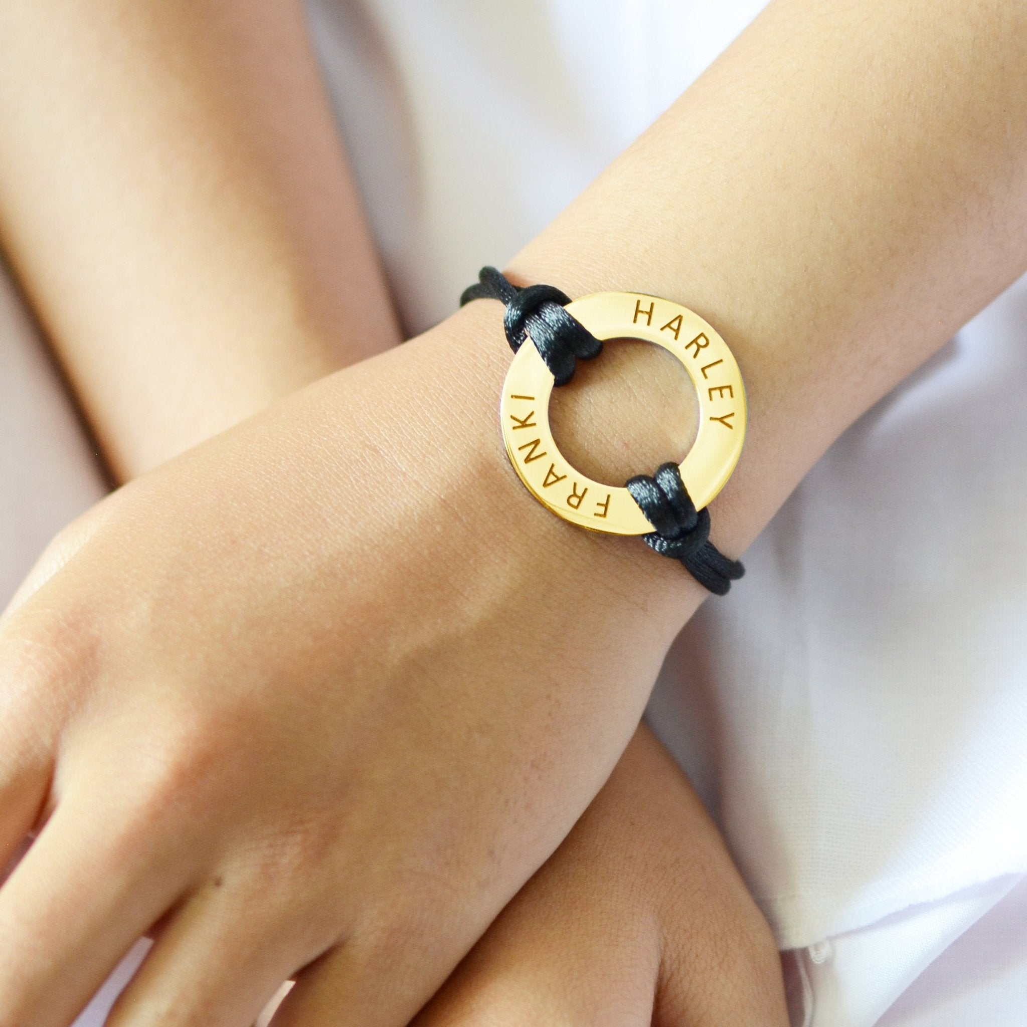 Washer Bracelet - Bangles & Bracelets by Belle Fever