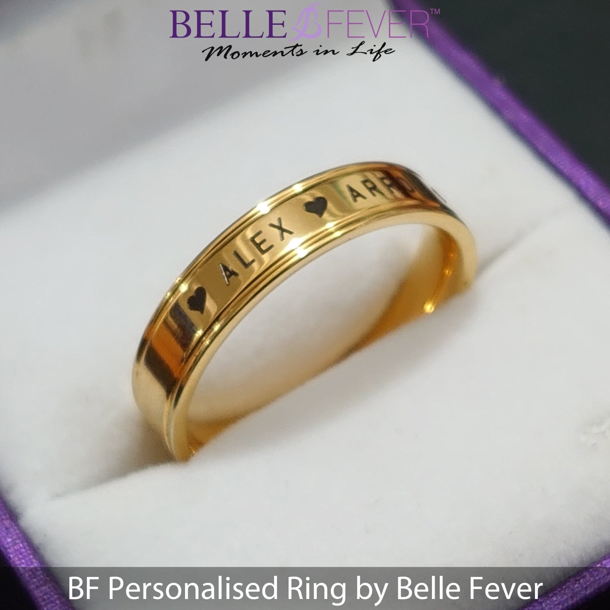 💕 A personalised ring design that will steal your heart 💕 - BELLE FEVER