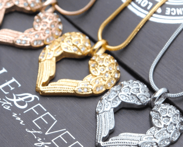 Angels Heart Necklace - BELLE FEVER