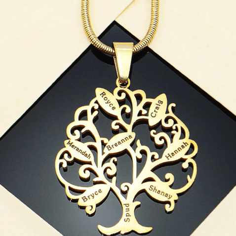 Tree of My Life Necklace - BELLE FEVER