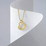 Always In My Heart Necklace by Belle Fever — delicate gold heart pendant on fine chain, representing love that lasts forever and keeps loved ones close.