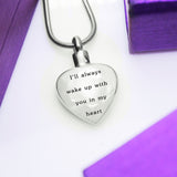 Always Love Cremation Necklace