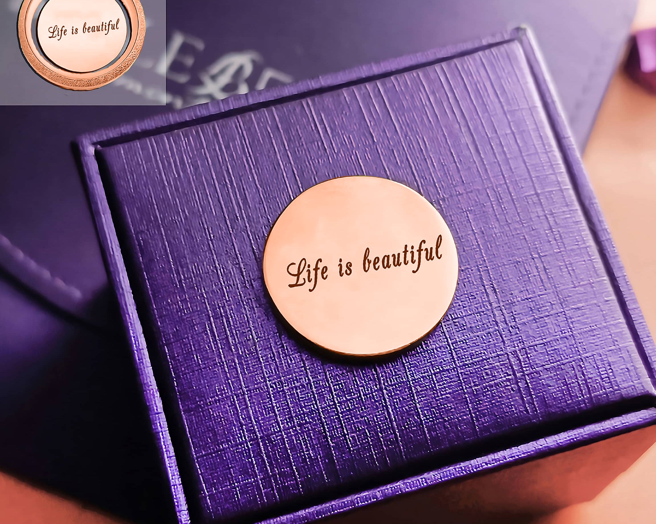 Disc Insert Handwriting for Dream Locket