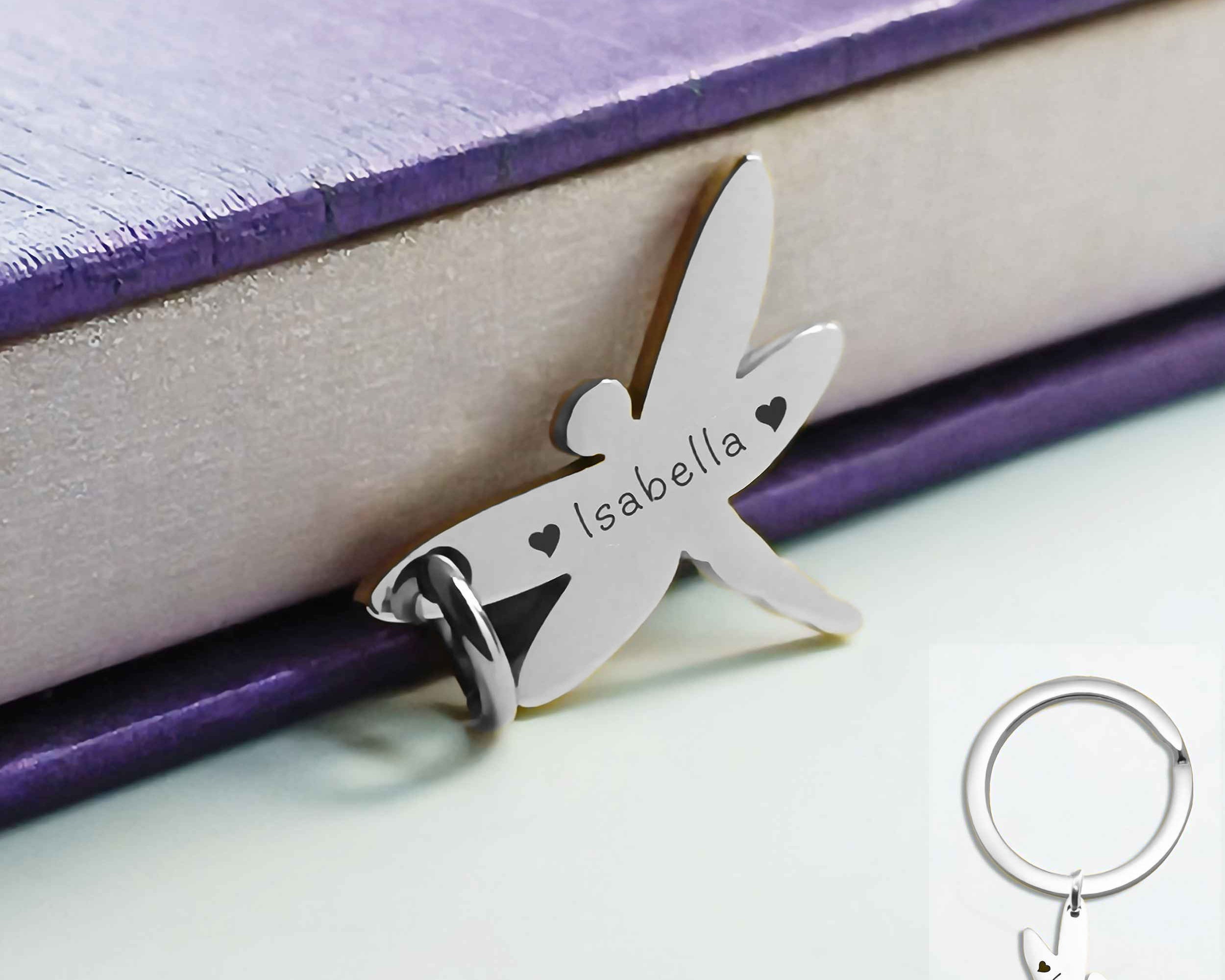 Dragonfly Charm for Keyring