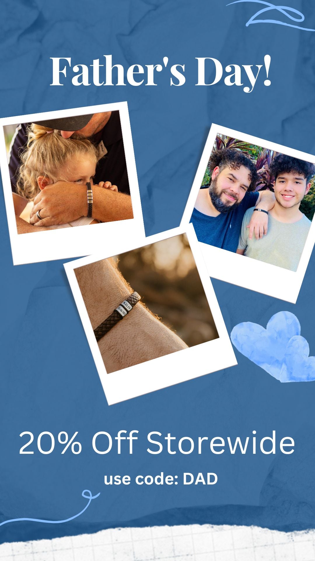 Fathers Day Gift Sale 2024 Belle Fever Personalised Jewellery