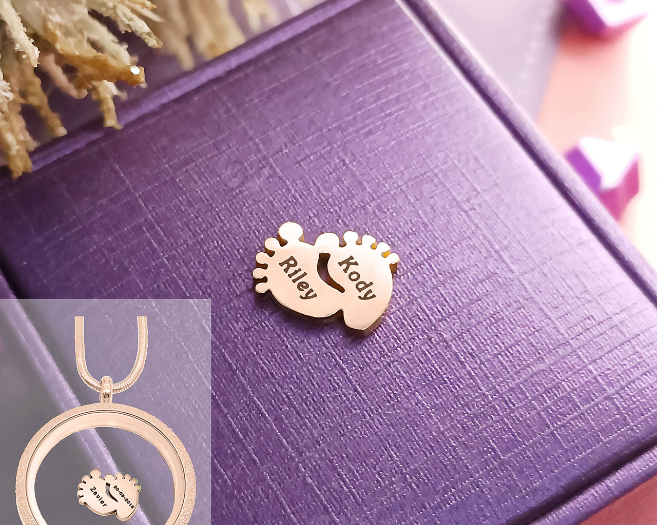 Feet Charm for Dream Locket