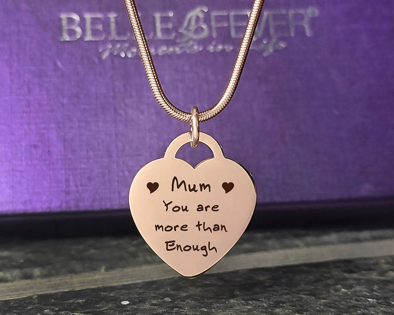 Forever In My Heart Handwriting Necklace