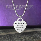 Forever In My Heart Handwriting Necklace