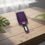 belle fever gentle detangling hairbrush for painless brushing, anti breakage hair care tool for all hair types