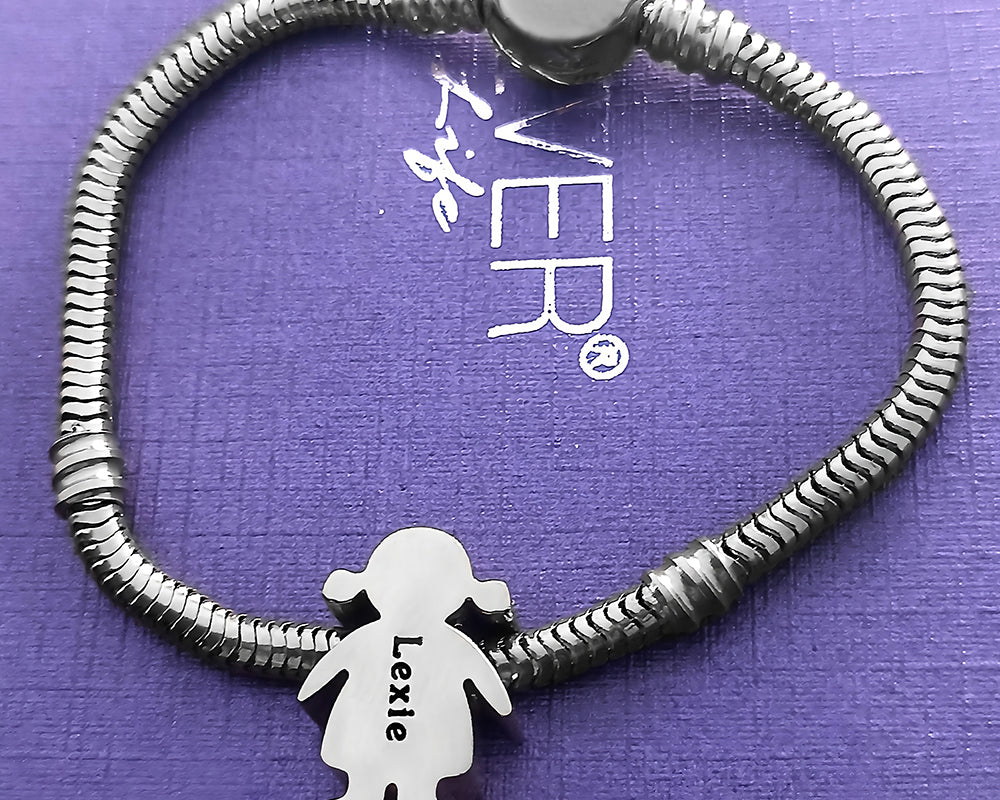 Moments Bracelet with Girl Charm