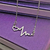 Heartbeat Necklace (Custom Design Available)