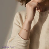 Gold Infinity Bracelet by Belle Fever — elegant and minimal design representing forever love, crafted for daily wear and meaningful moments.