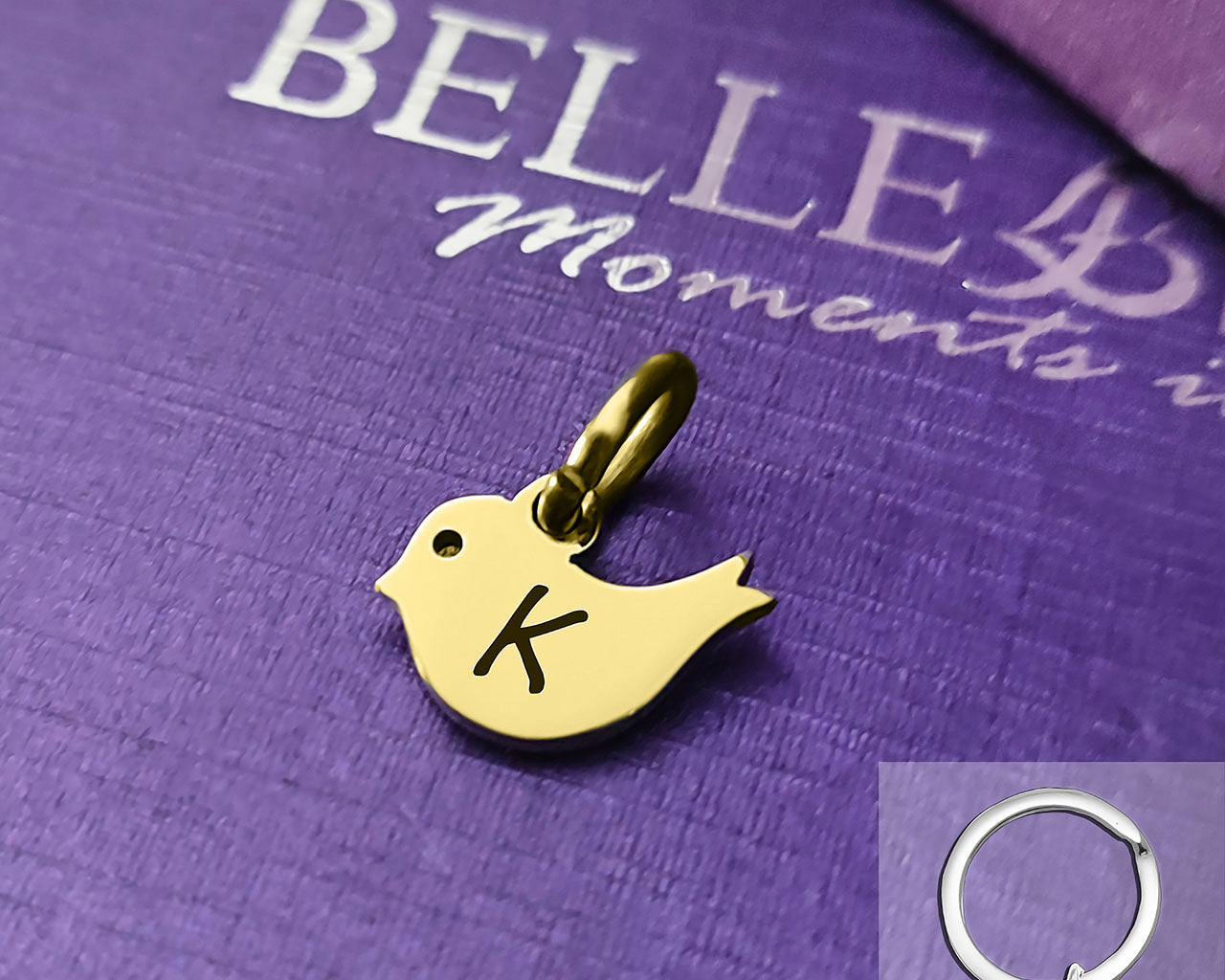 Little Bird Charm for Keyring