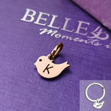 Little Bird Charm for Keyring