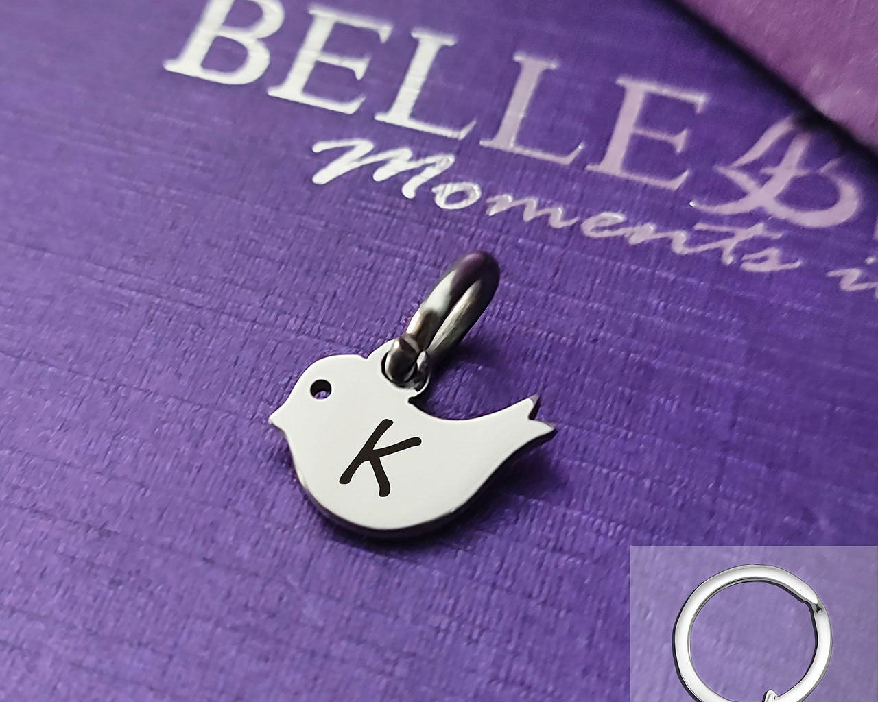 Little Bird Charm for Keyring