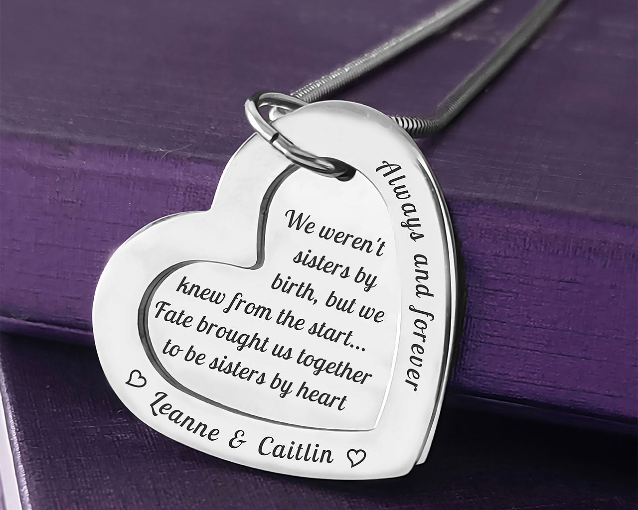 Love Forever Handwriting Necklace