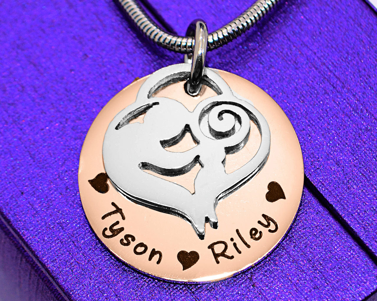 Mother's Disc Necklace