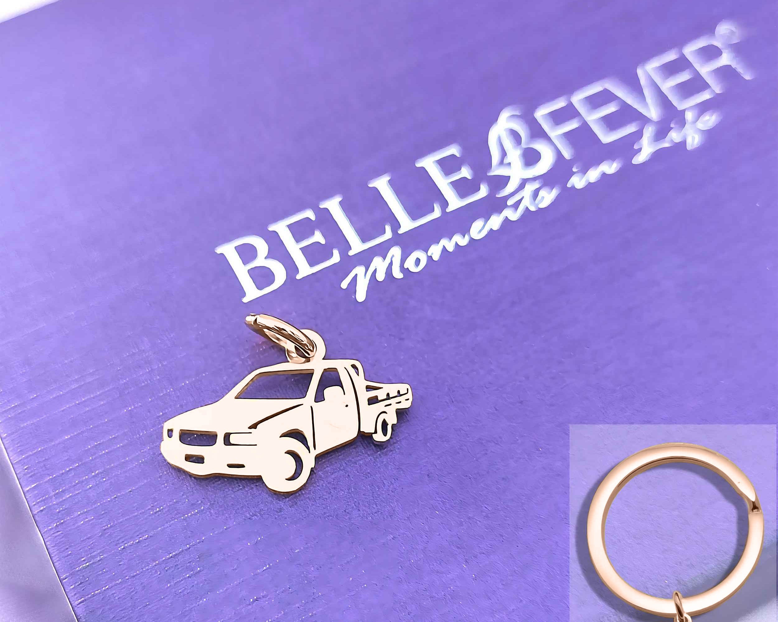 Pick up Truck Charm for Keyring