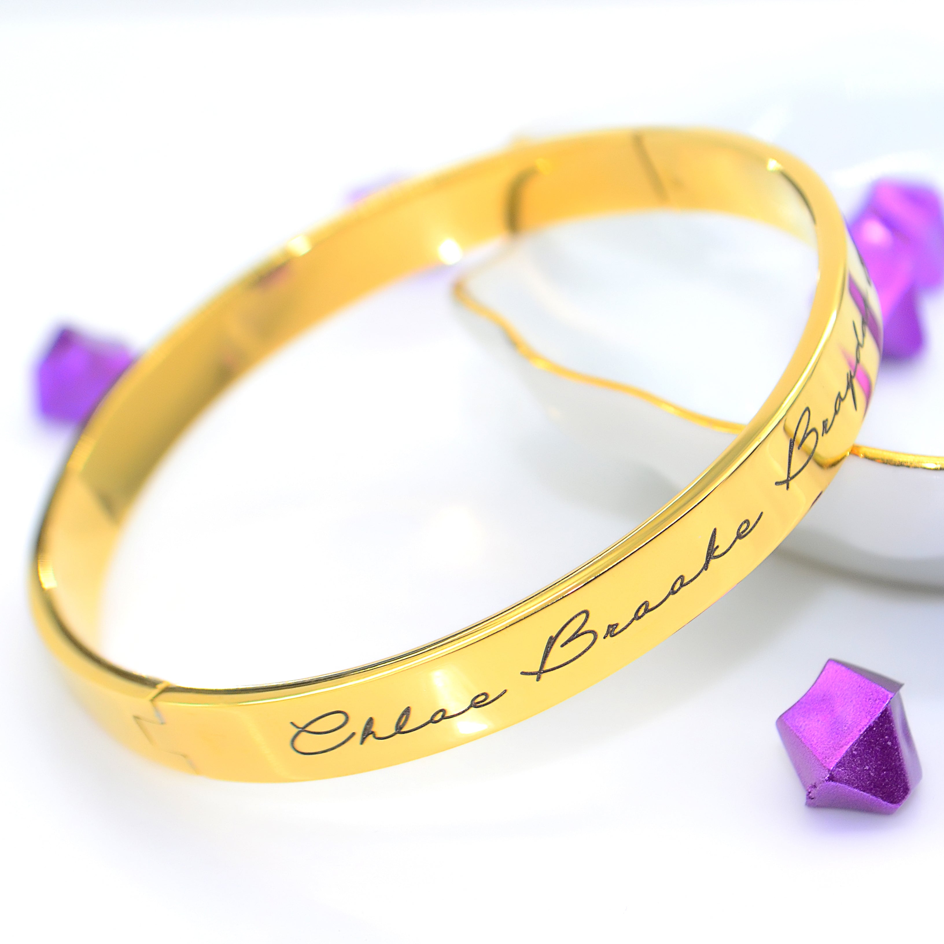 How to get your bangle size - Belle Fever Personalised Jewellery