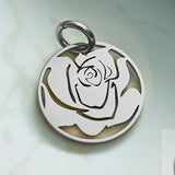 Rose Charm for Keyring