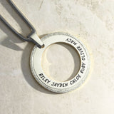 Sparkling Circle of Trust Necklace