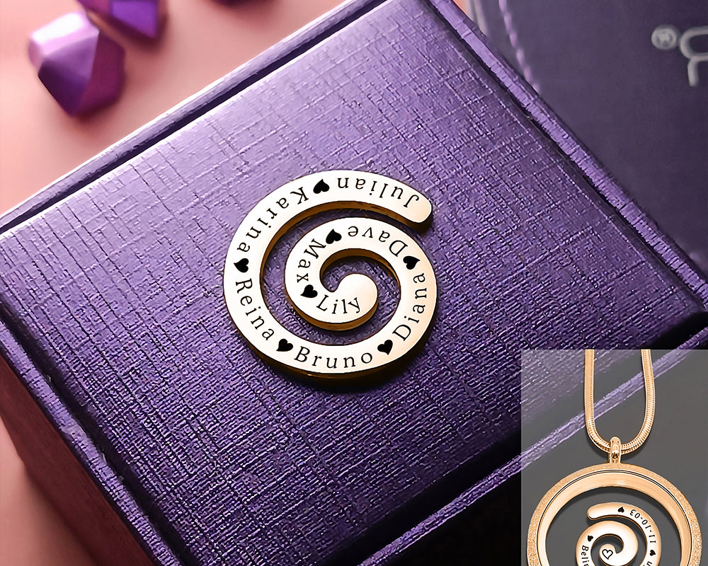 Swirl Charm Medium 30mm for Dream Locket