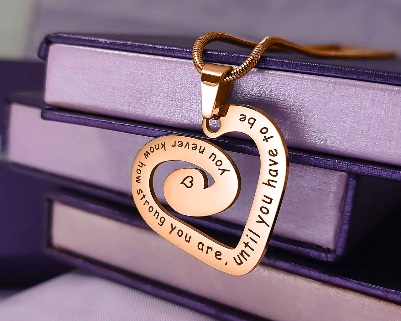 Swirls of My Heart Necklace