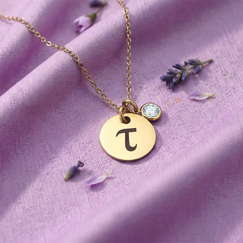 Gold Token of Love Necklace - Mothers Jewellery by Belle Fever, a hertfell keepsake for her