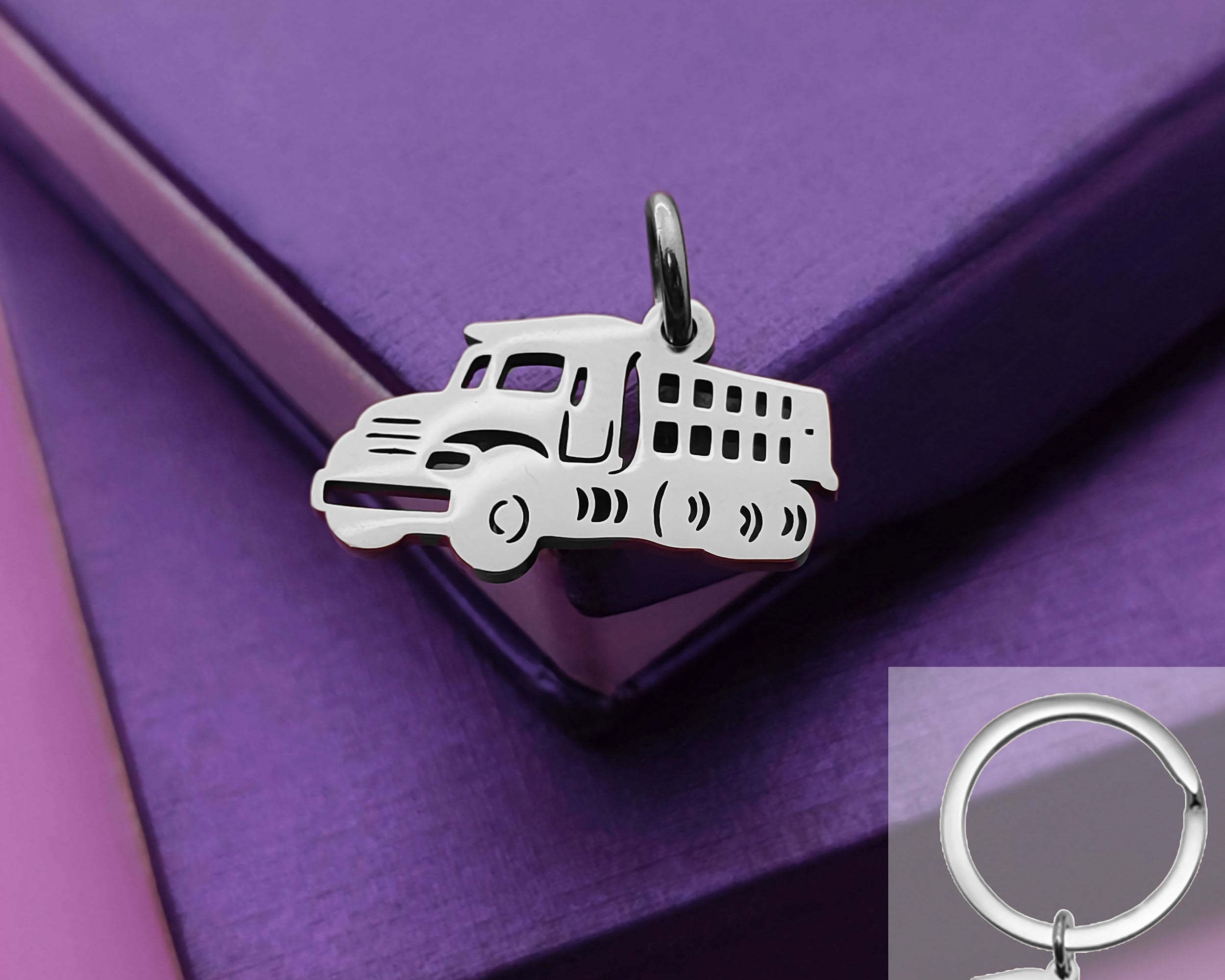 Truck Charm for Keyring