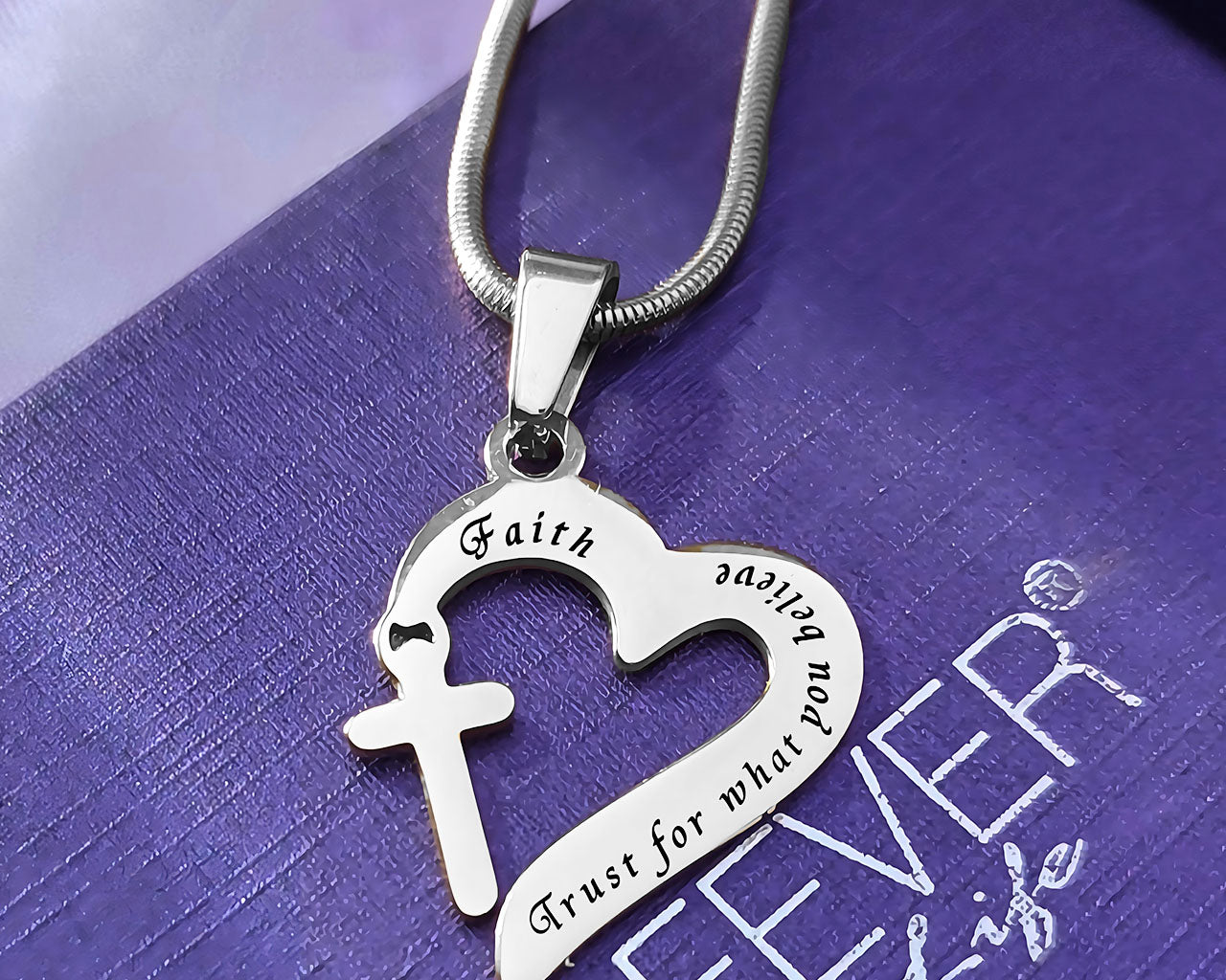 Trust in Him Necklace