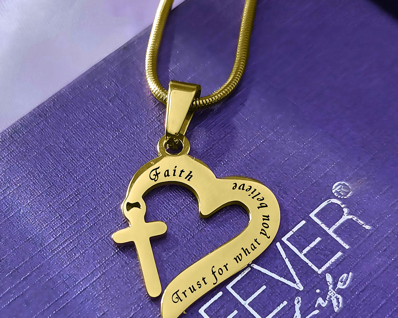 Trust in Him Necklace