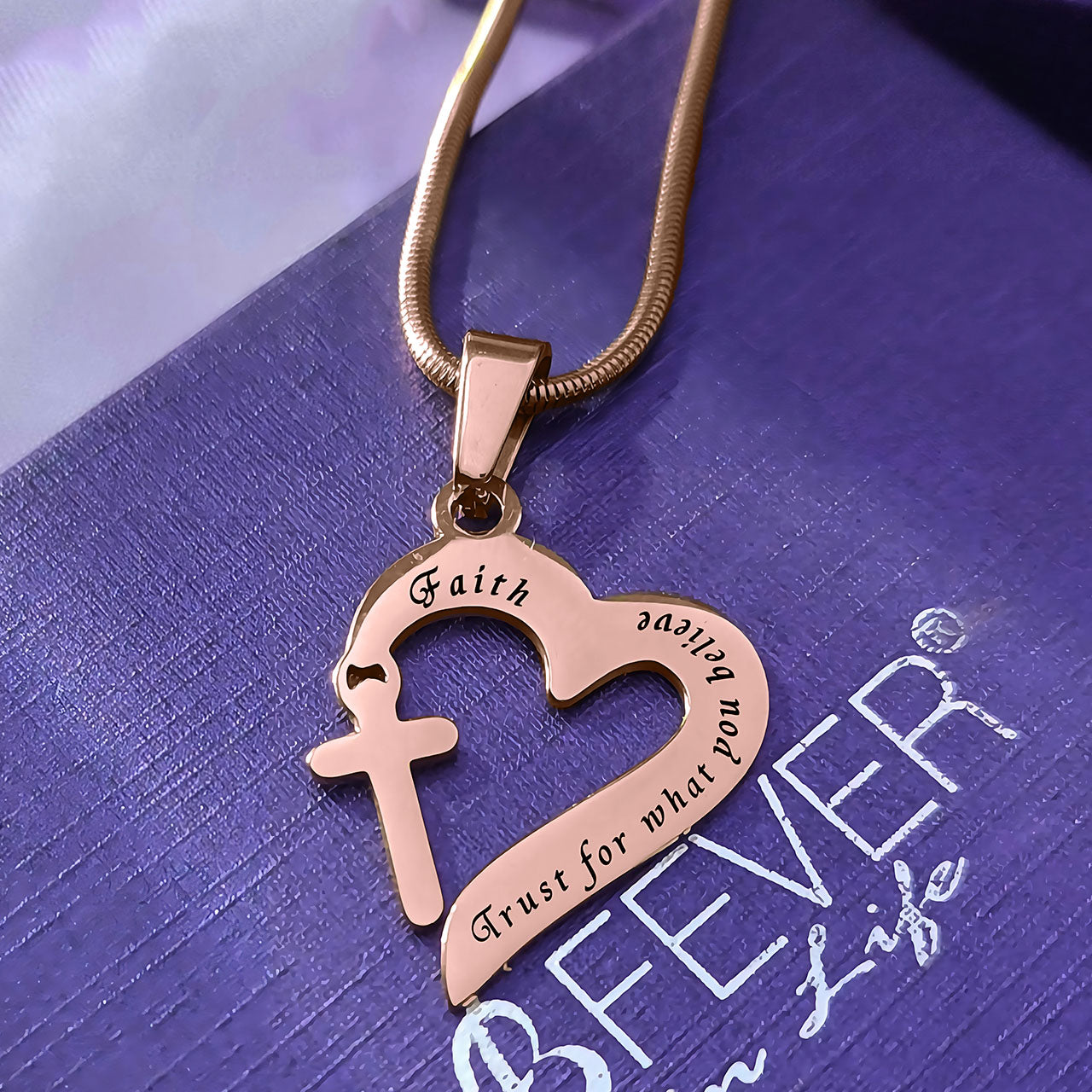 Trust in Him Necklace