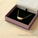 Beck name necklace presented in elegant jewelry gift box packaging