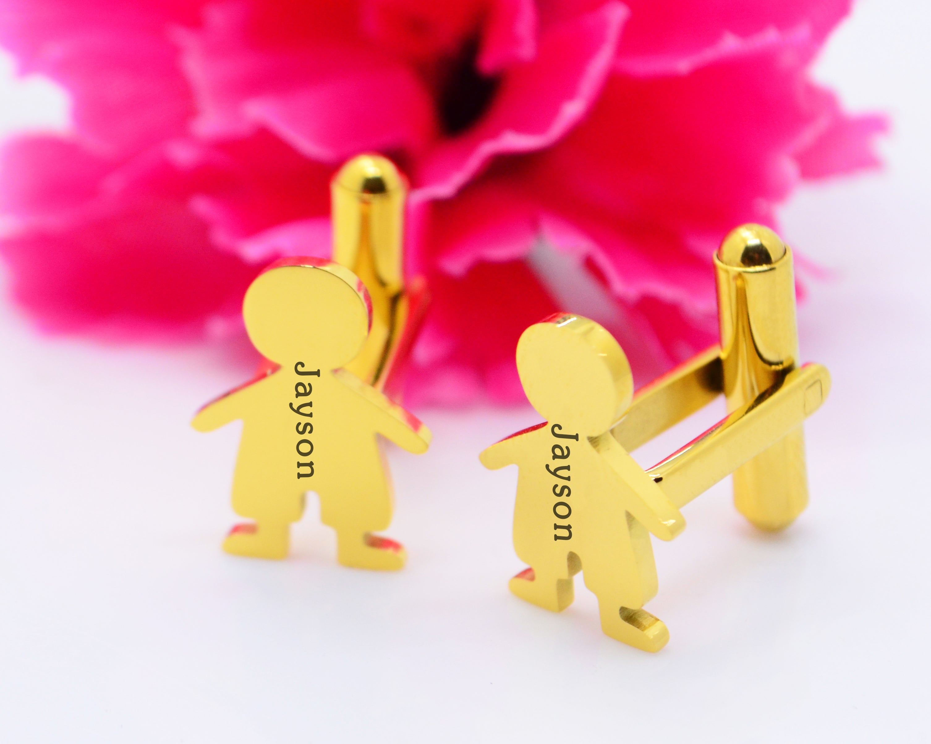 Personalised Kids Cufflinks