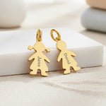 Additional Kids Charm for Keyring, Boy Charm and Girl Charm, Keyrings by Belle Fever