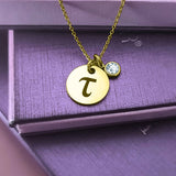 Token of Love Necklace with Birthstone