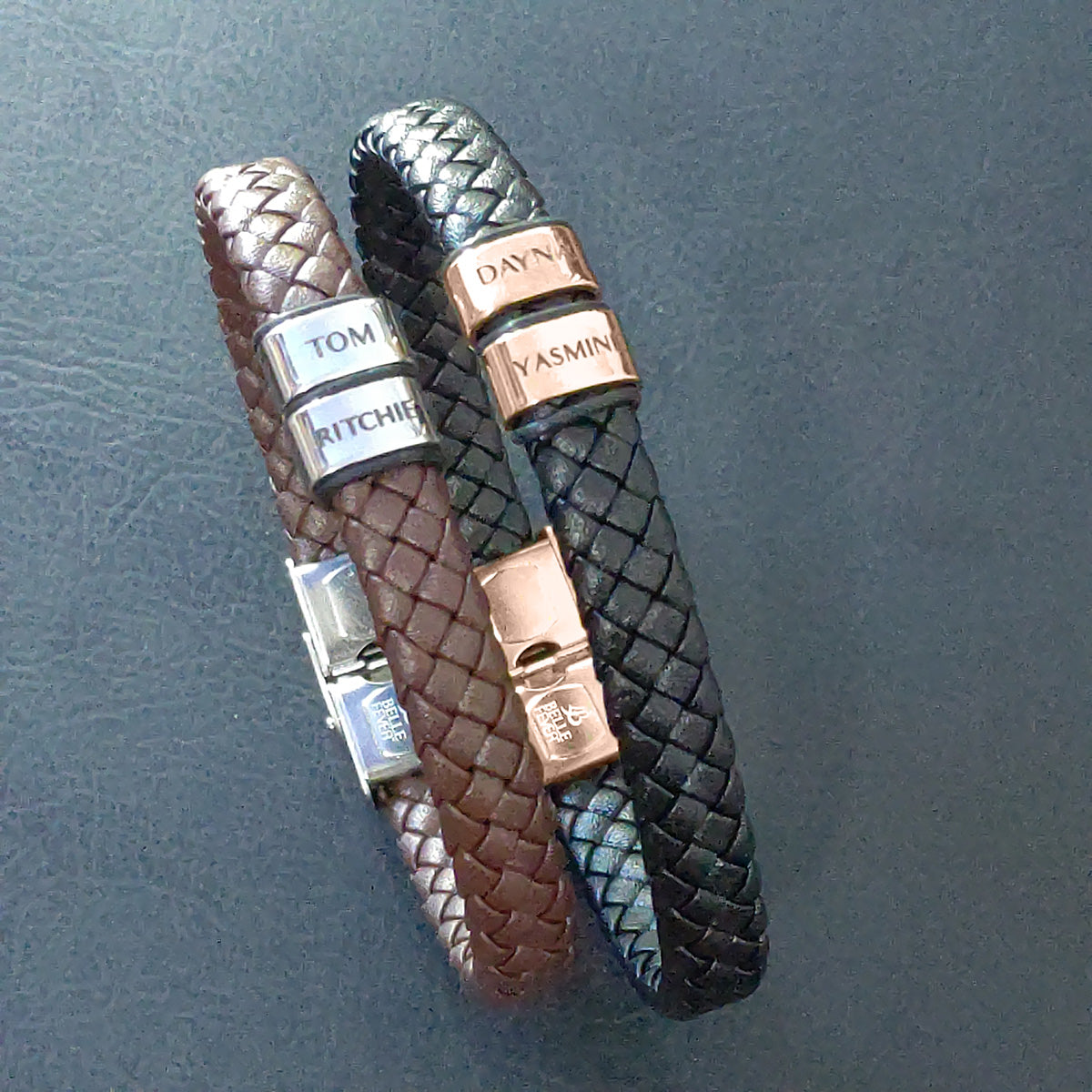 Belle fever shop leather bracelet