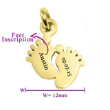 ADDITIONAL Feet for Cant Be Replaced Necklace - Extras
