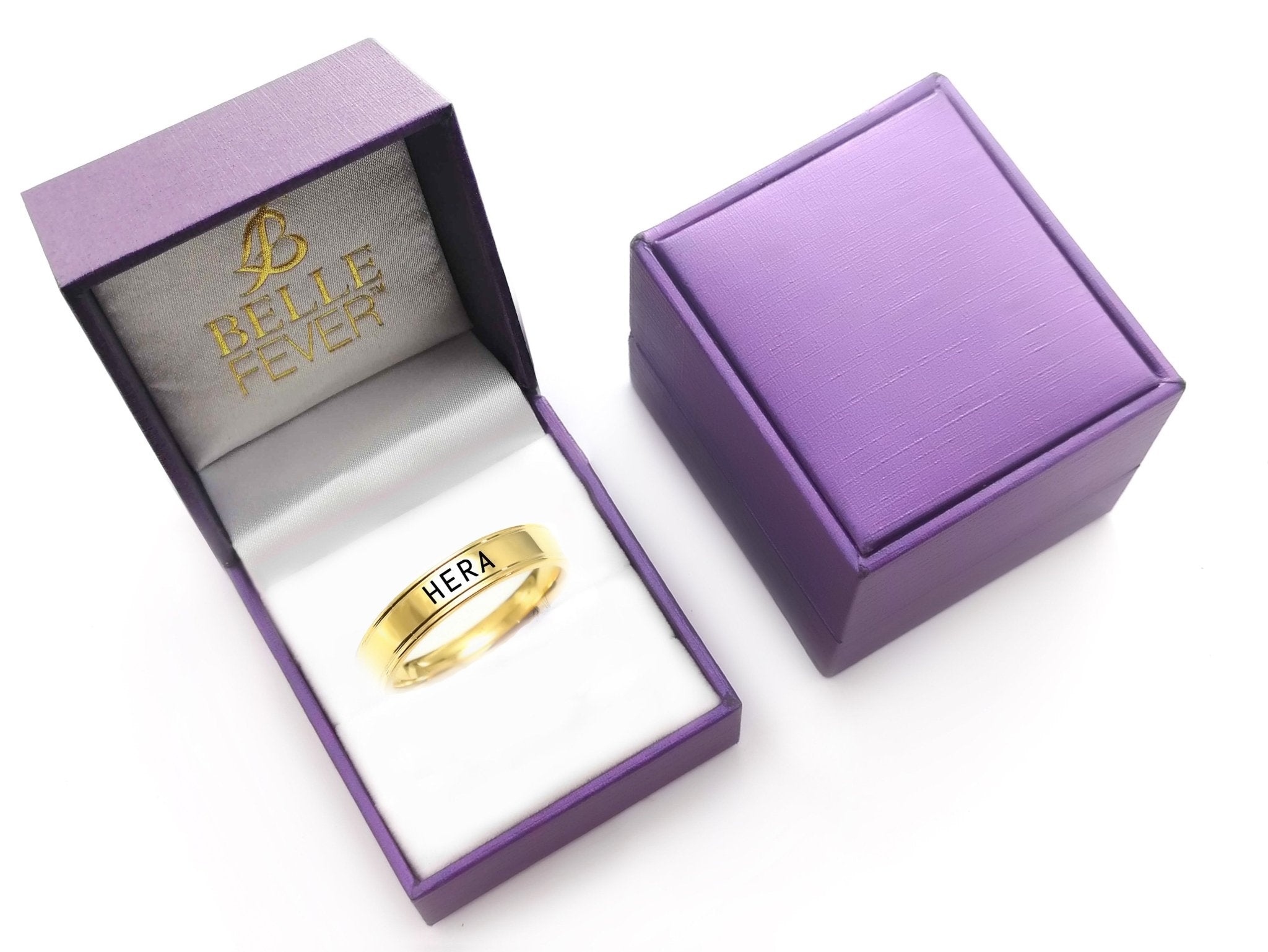 BF Personalised Ring - Rings by Belle Fever