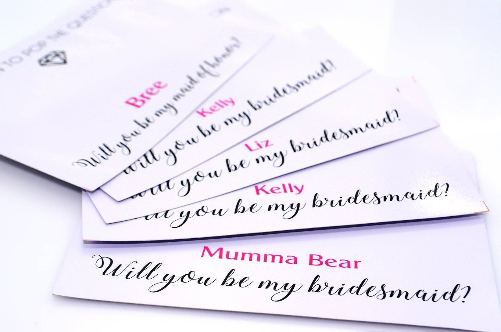 Bridesmaid Rings (Gift Boxes Included) - Rings by Belle Fever