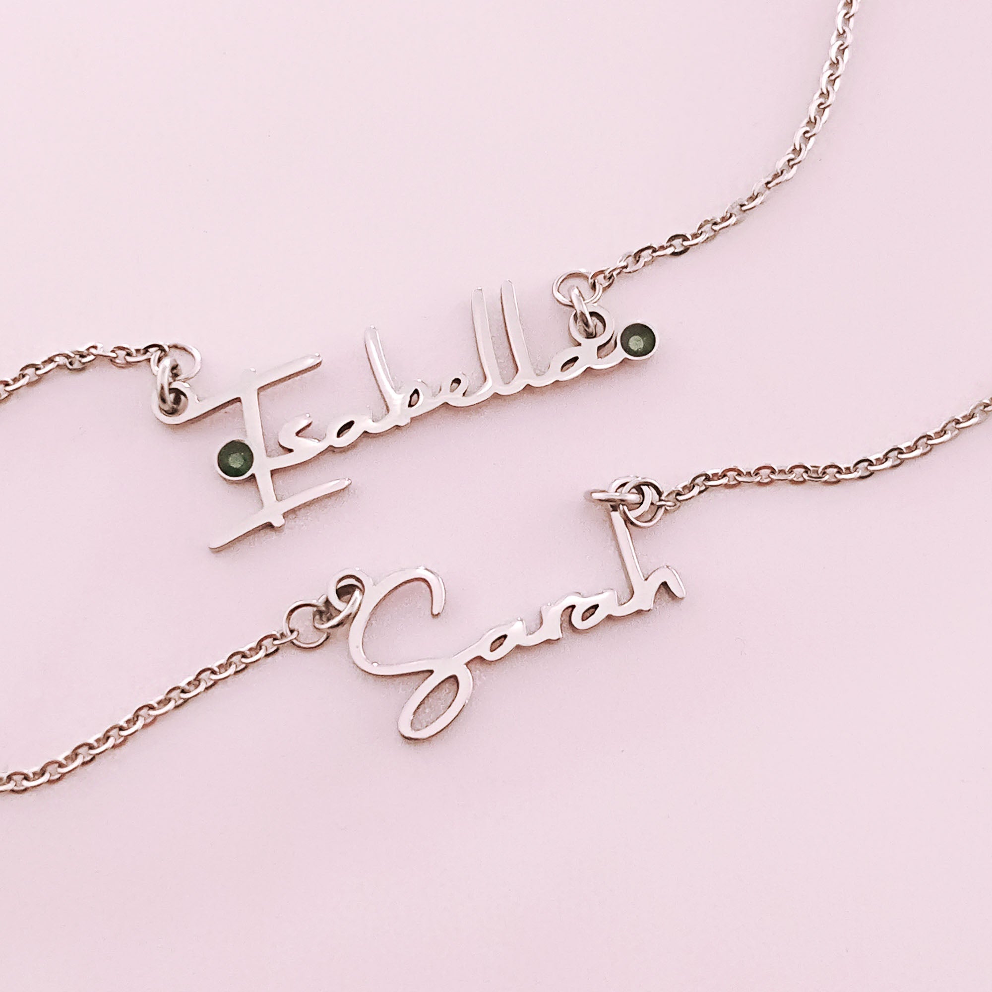 Name necklace store price