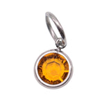 Choose 3rd SILVER Hanging Birthstone Charm (Optional) - Options Variants