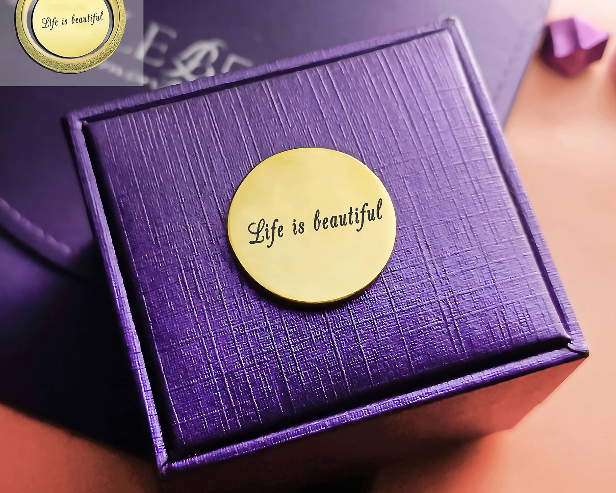 Disc Insert Handwriting for Dream Locket - Floating Dream Lockets by Belle Fever