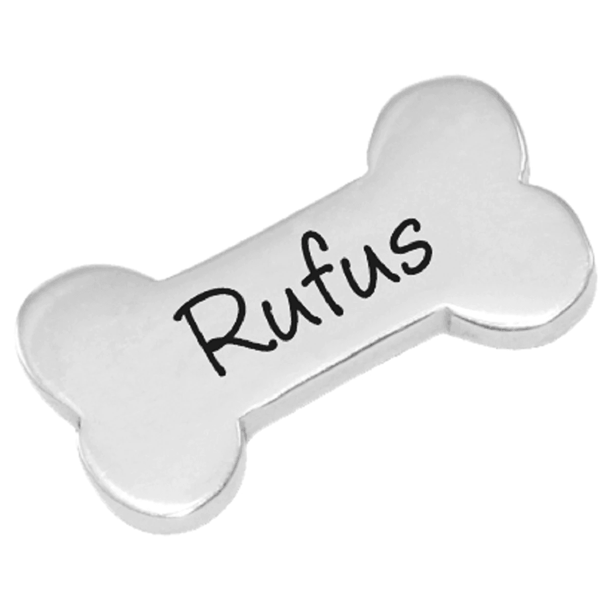 Engravable dog 2025 bone charm