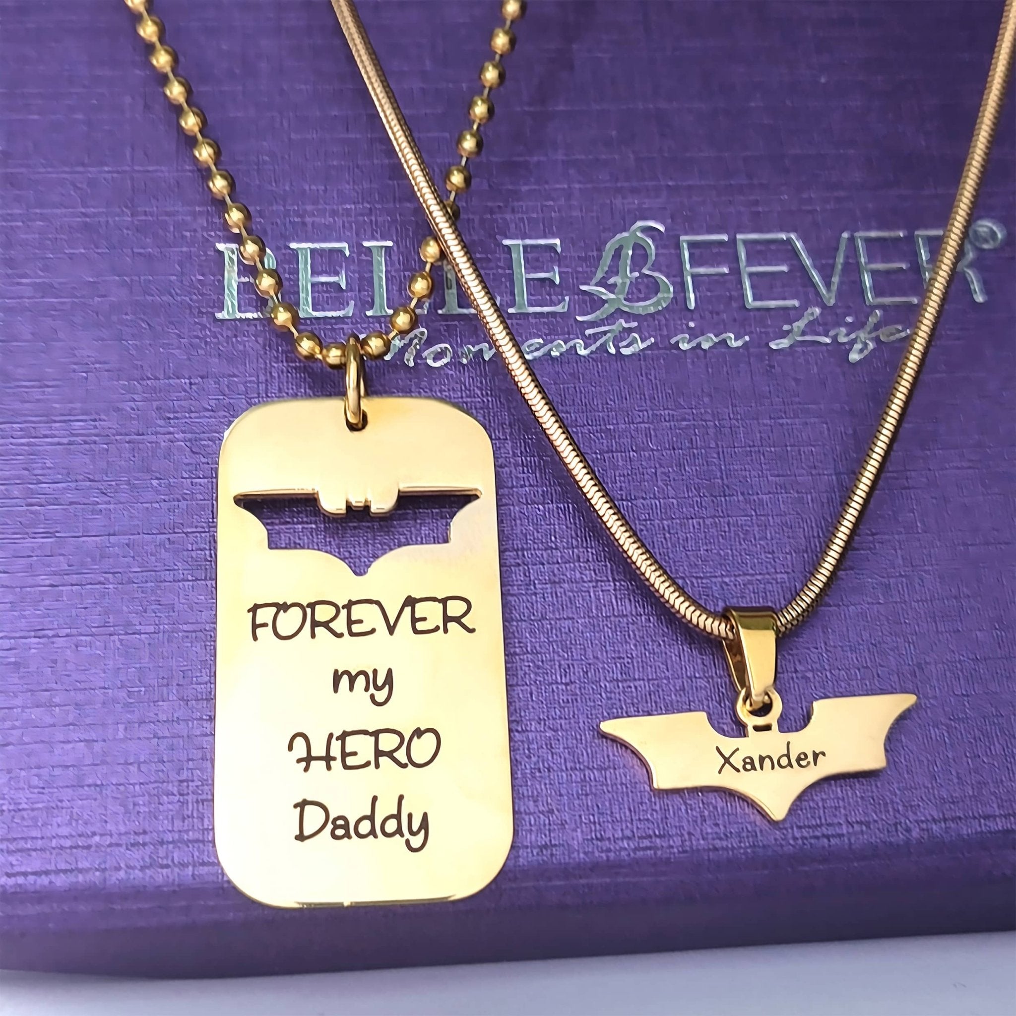 Batman dog tag necklace store