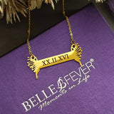 Fairy Name Bar Necklace - Name Necklaces by Belle Fever